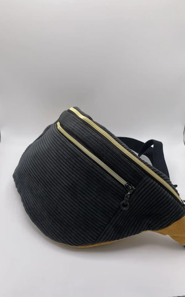 BANANE VELOURS XXL NOIRE