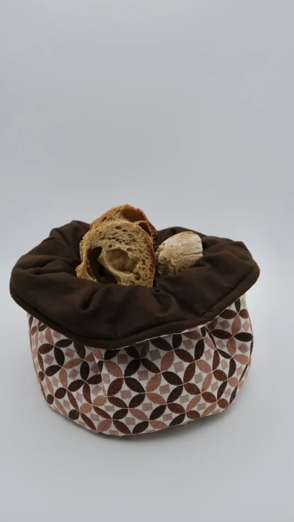 Panière Géo Jacquard coton