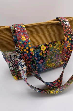 fleuri velours coton