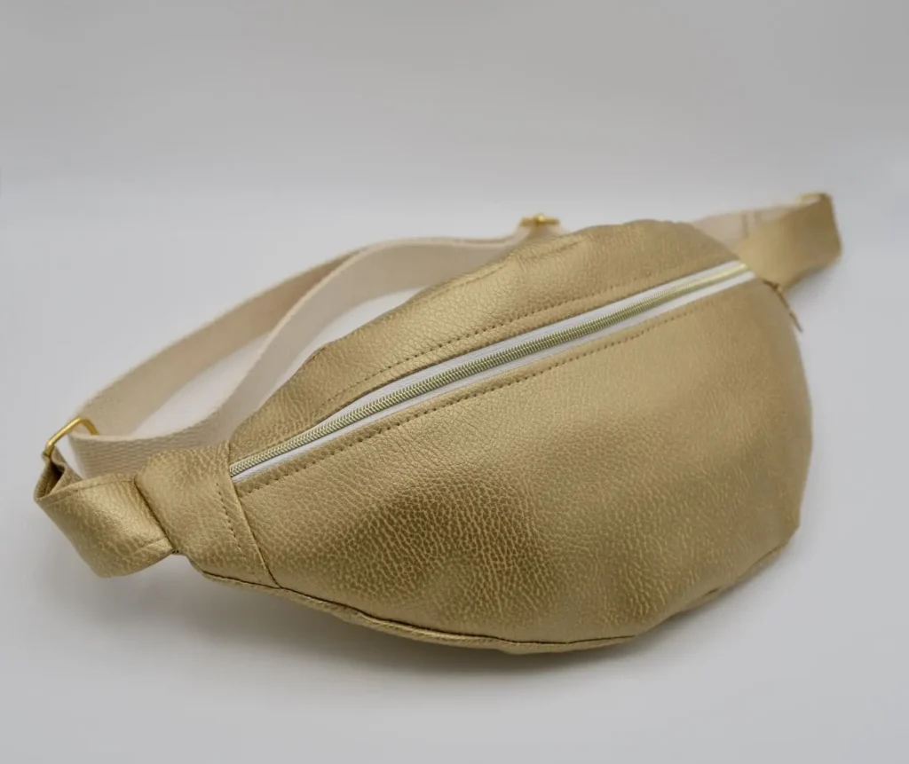 Sac Banane Simili Uni doré
