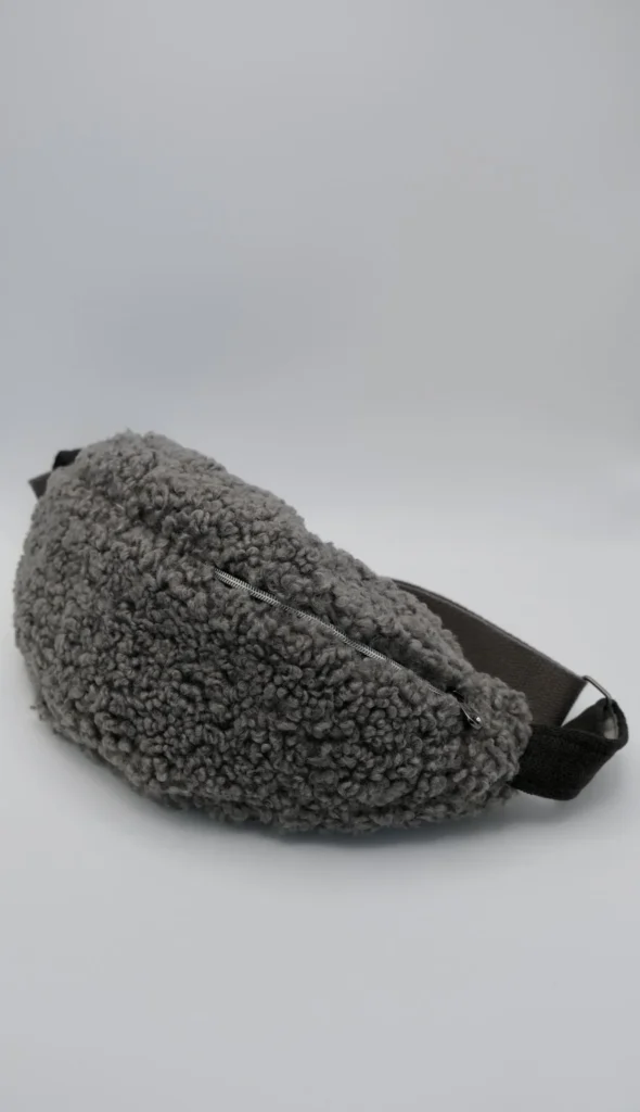 Sac Banane Moumoute Grise