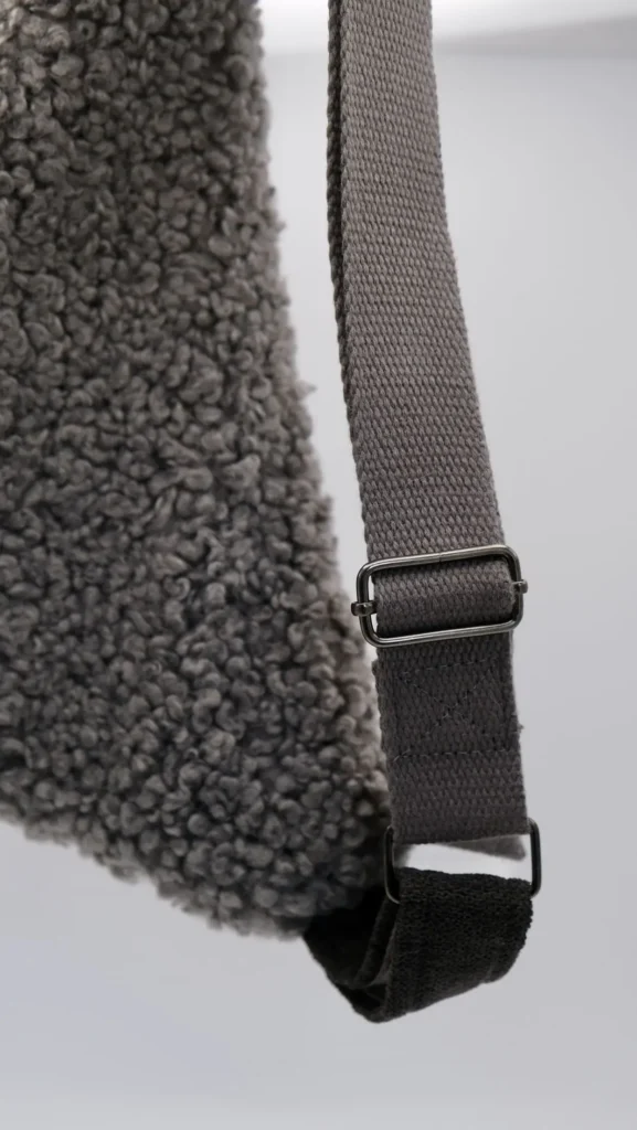 Sac Banane Moumoute Grise