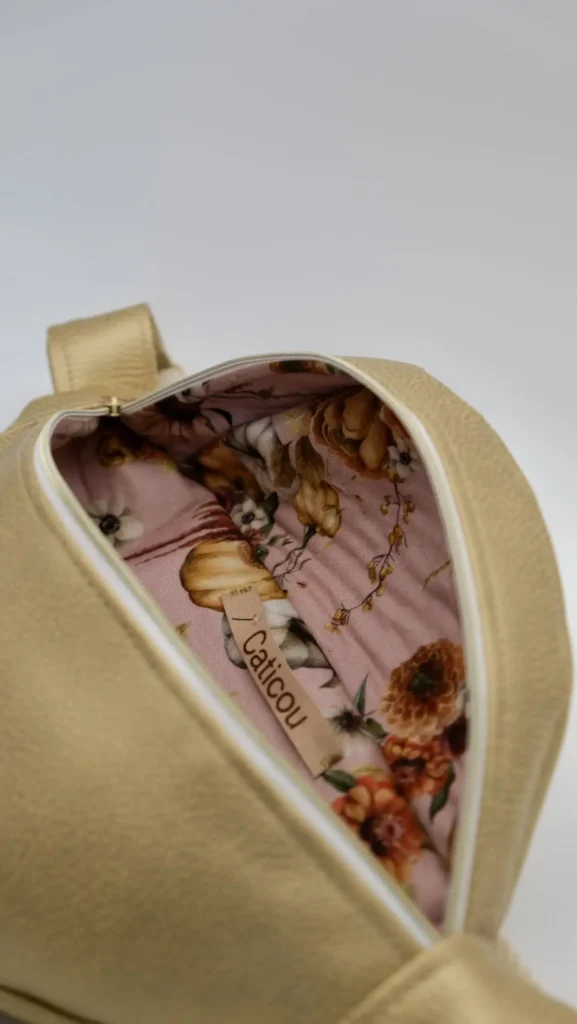 Sac Banane Simili Uni doré