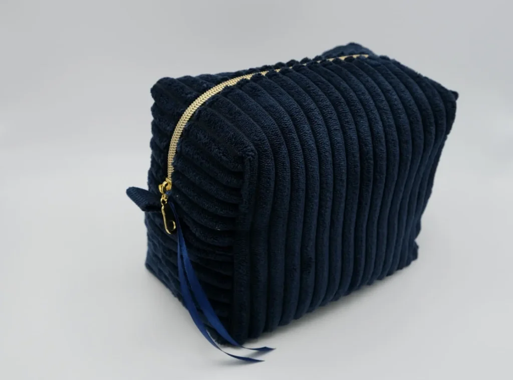 TROUSSE BLEUE GROSSES COTES VELOURS