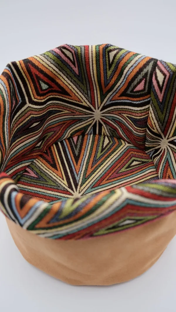 Panière Jacquard & Suédine feux d'artifice – Image 2