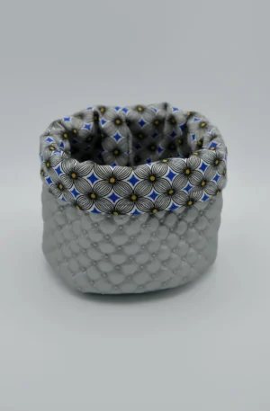 Panière Simili boules argent