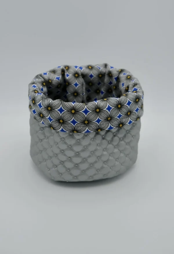 Panière Simili boules argent