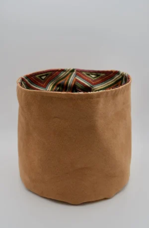 Panière Jacquard & Suédine feux d'artifice – Image 3