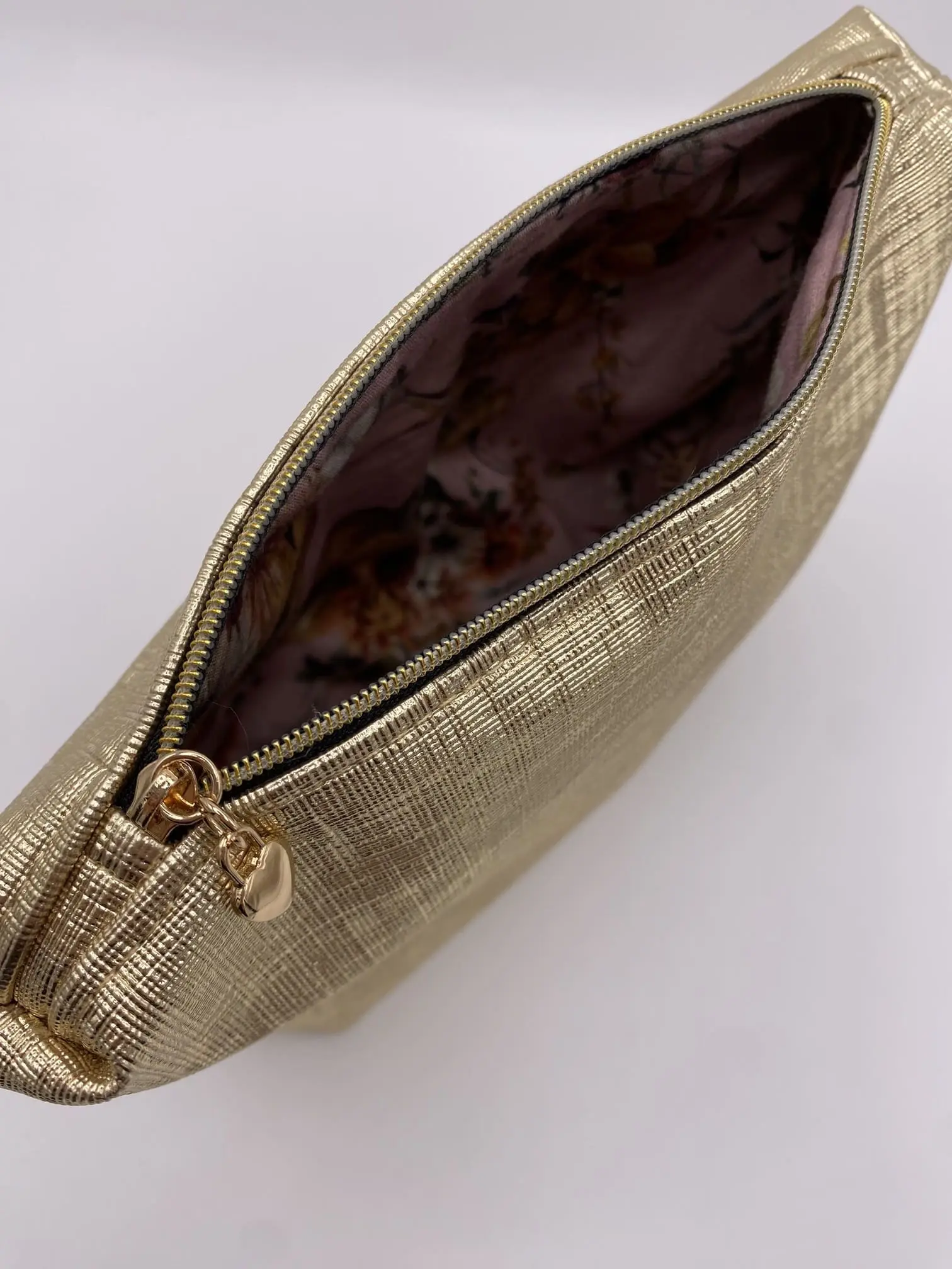POCHETTE DOREE FOND NOIR