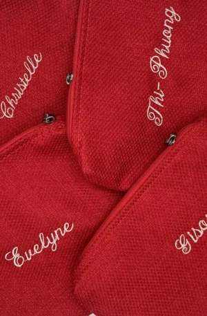 pochette rouge