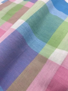 COTON CARREAUX MULTICOLORES