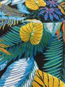 COTON FLEURS TROPICALES
