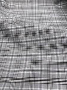 COTON GRIS CARREAUX