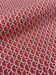 COTON JAPONAIS ROUGE