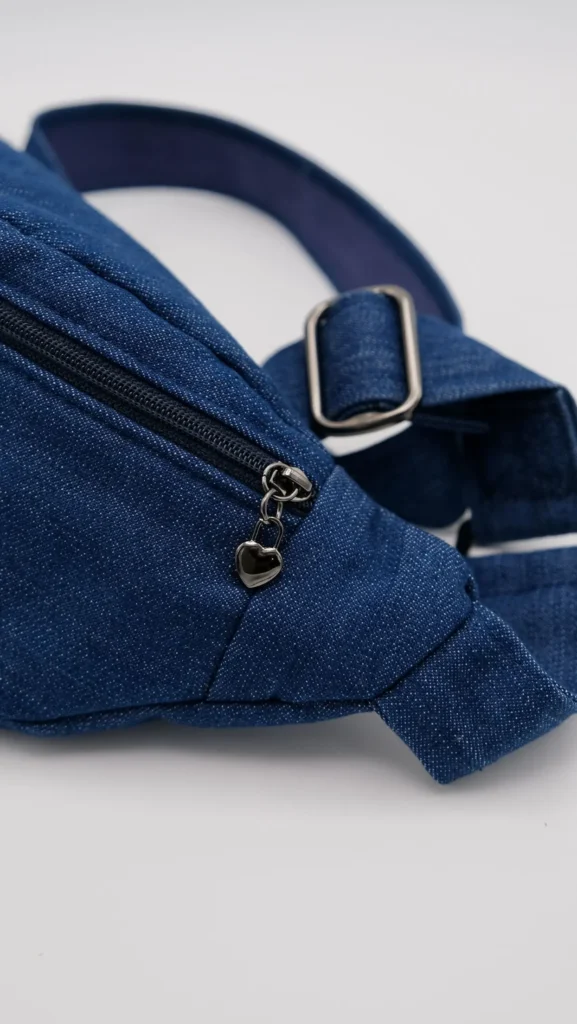BANANE JEAN ZIPP BLEU