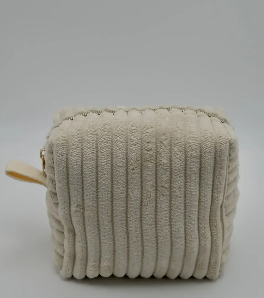 TROUSSE GROSSES COTES BEIGE MOYEN MODELE