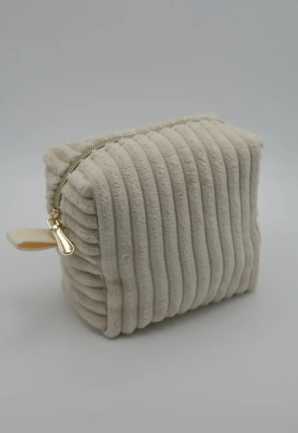 TROUSSE GROSSES COTES BEIGE MOYEN MODELE