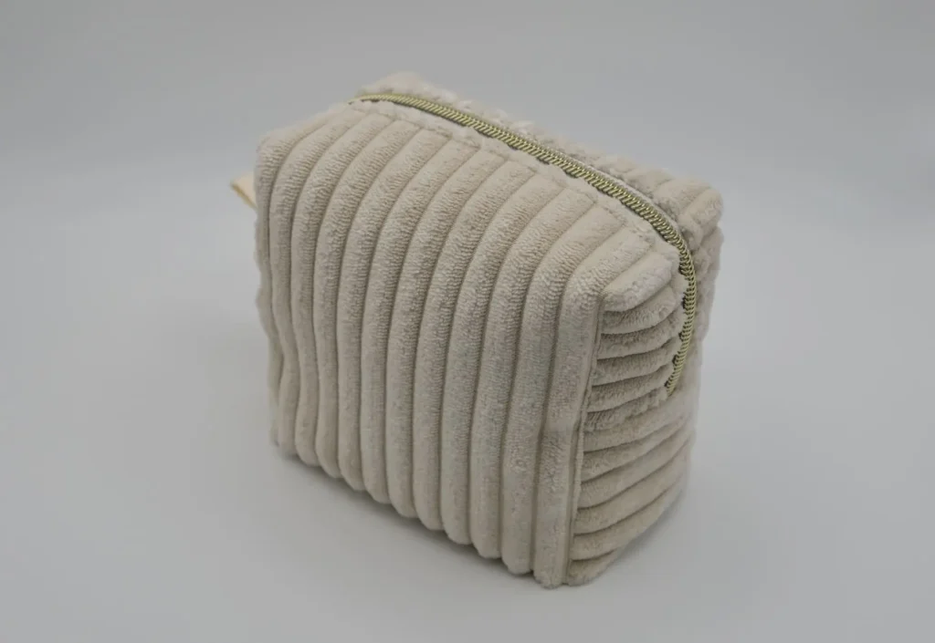 TROUSSE GROSSES COTES BEIGE MOYEN MODELE