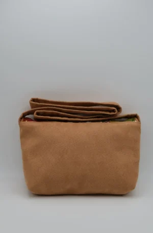 Sac Rabat petit modèle en tissu japonais ton rouge, pièce Unique – Image 2