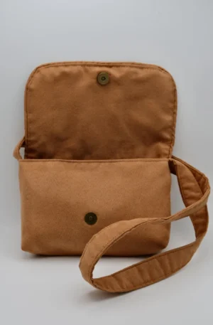Sac Rabat petit modèle en tissu japonais ton rouge, pièce Unique – Image 4