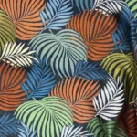 Jacquard Feuilles tropicales