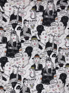 Jacquard lyonnais Girly