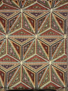 Jacquard lyonnais feux d'artifice