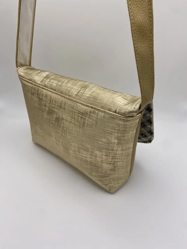 SAC RABAT PETIT MODELE GRAPHIQUE DORE