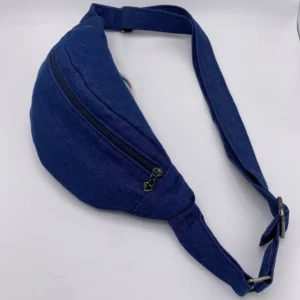 Sac Banane réglable en Jean Bleu Petite Taille (Zipp bleu)