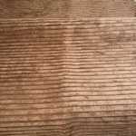 VELOURS GROSSES COTES MARRON