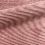 VELOURS ROSE SAUMON COTES MOYENNES largeur 5mm