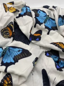 VISCOSE IMPRIMÉ PAPILLONS