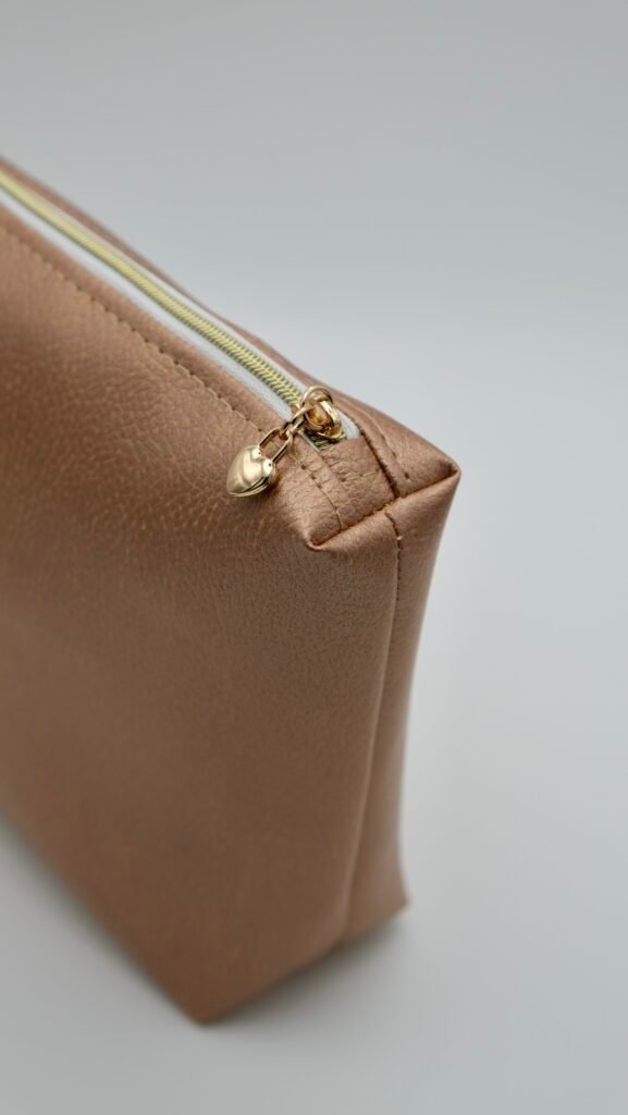 Pochette Simili cuivrée dorée