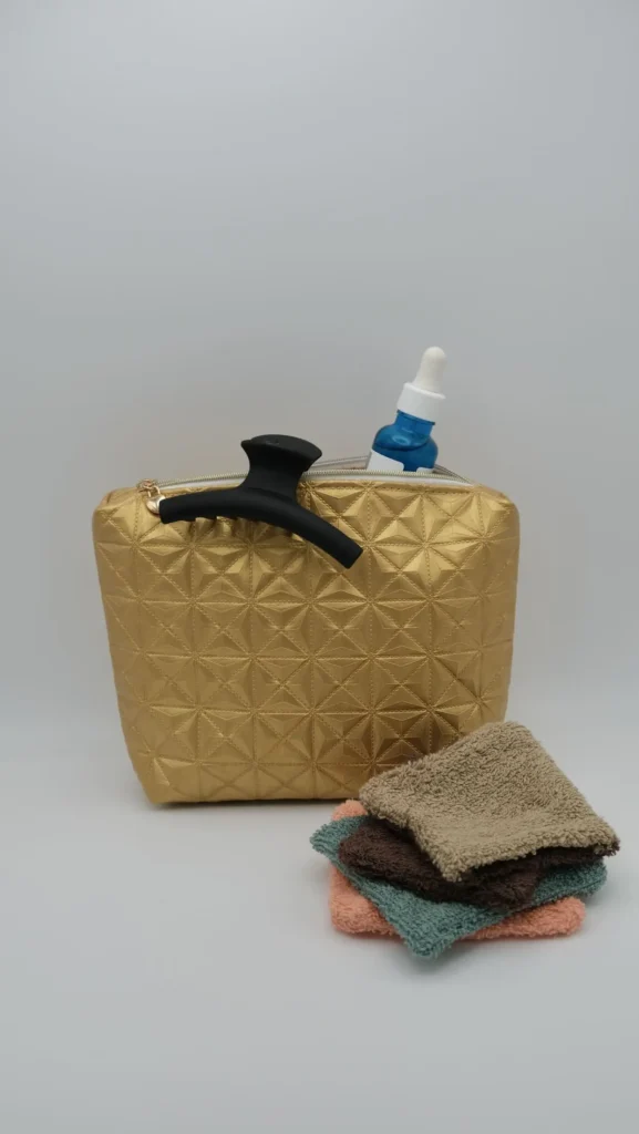 Pochette Simili Cuir Etoiles moyen modèle