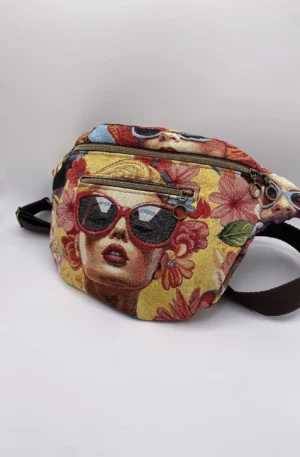BANANE MODELE ABEILLE JACQUARD VISAGES