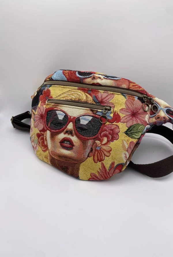 BANANE MODELE ABEILLE JACQUARD VISAGES