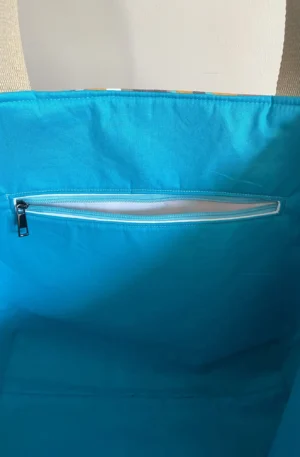 Sac Dralon Modèle Sunny rayures orangé – Image 7