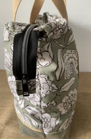 Sac Modèle Ibiza Zippé Vert amande – Image 4