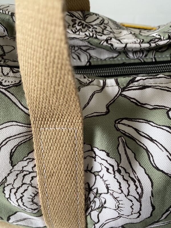 Sac Modèle Ibiza Zippé Vert amande – Image 7