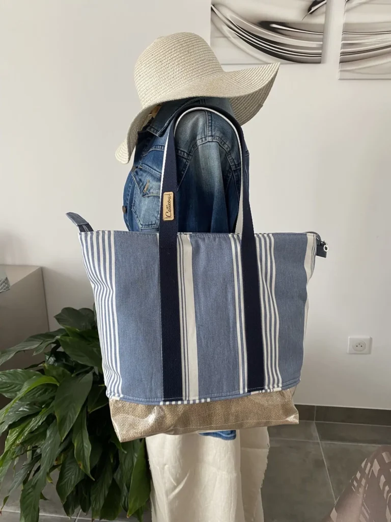 Sac Modèle Ibiza Zippé Toile Dralon Brest