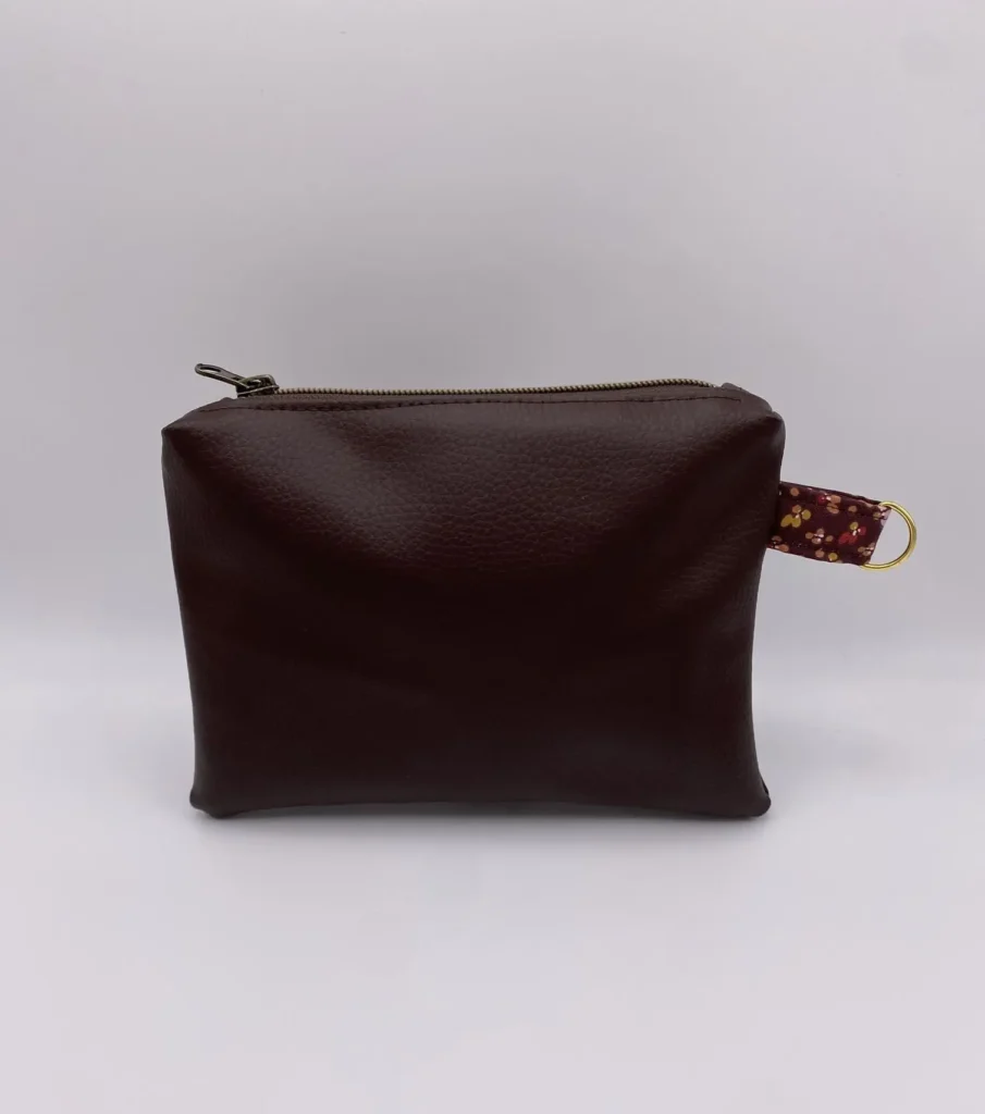 POCHETTE SIMILI MARRON
