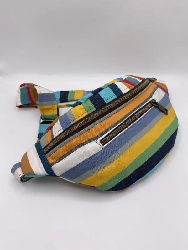 Sac Banane Modèle Marie Rayures Eté – Image 3