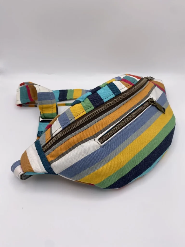 Sac Banane Modèle Marie Rayures Eté