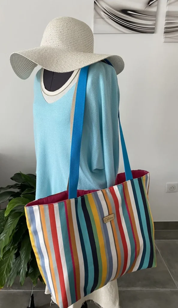SAC PLAGE EXTRA MULTICOLORE