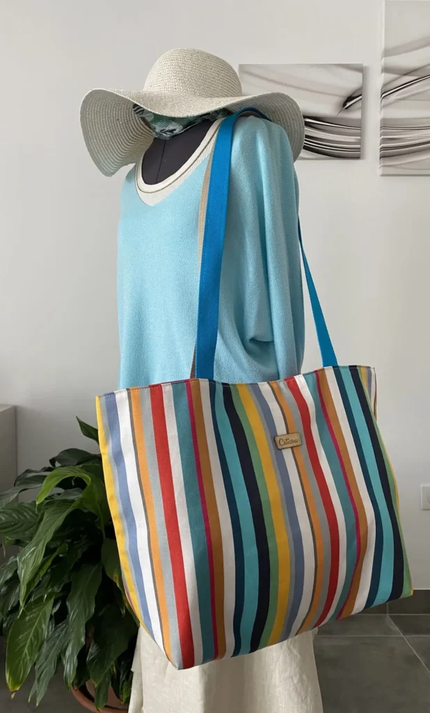 SAC PLAGE EXTRA MULTICOLORE