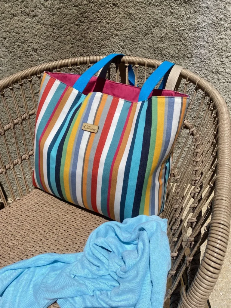 SAC PLAGE EXTRA MULTICOLORE