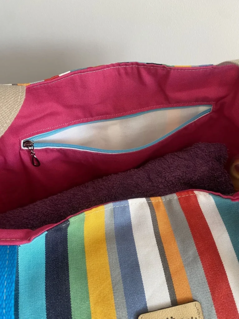 SAC PLAGE EXTRA MULTICOLORE