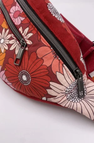 BANANE IBIZA FLEURS ROUGE
