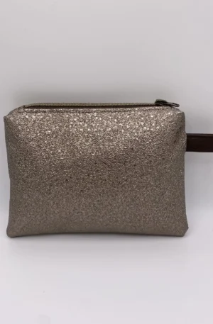 POCHETTE IBIZA SIMILI BRONZE ROCKS