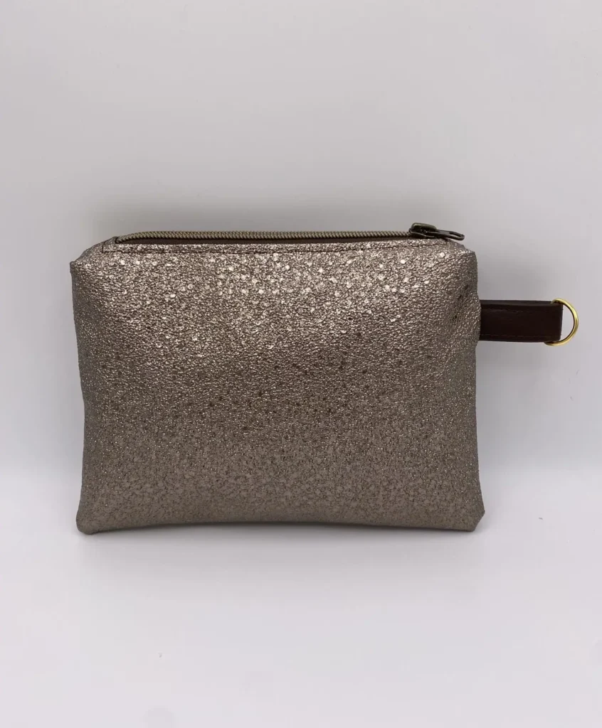 POCHETTE IBIZA SIMILI BRONZE ROCKS